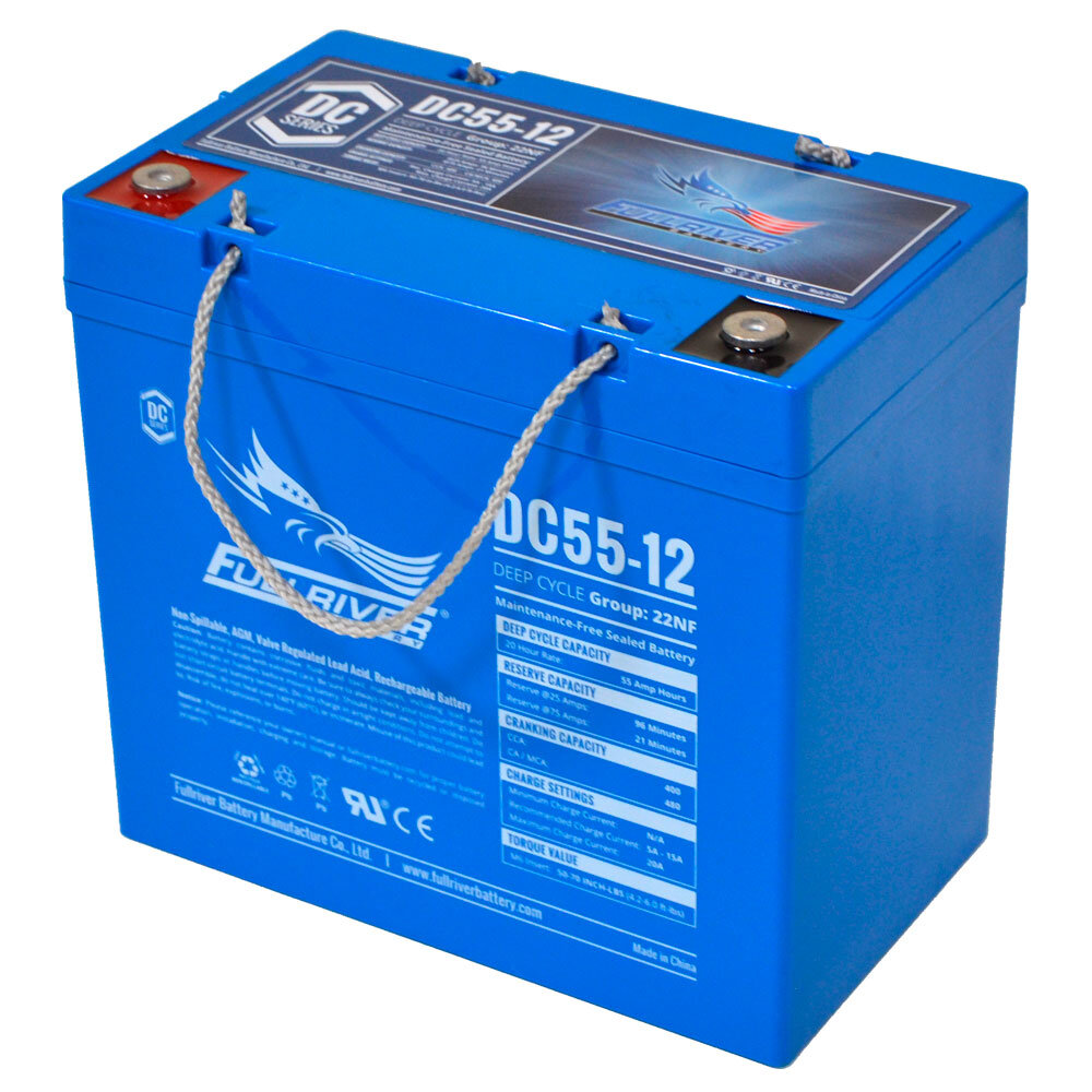 55a/h Deep Cycle Battery Thailand AGM Battery Marine Battery Big Battery