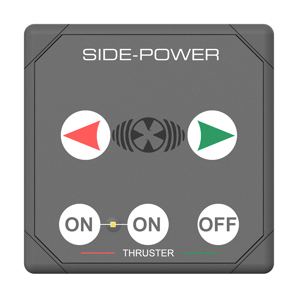Side Power Control - Touch Control - Square - 12/24V