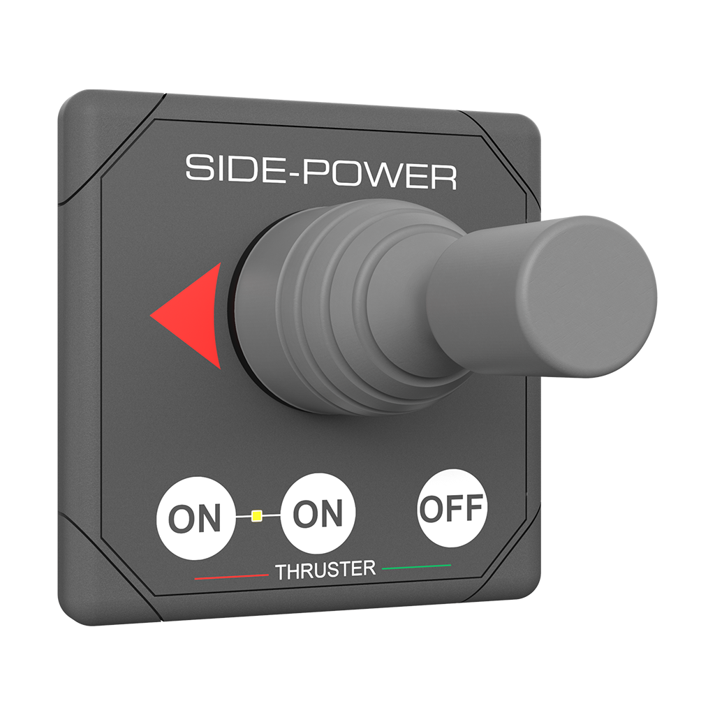 Side Power Single Joystick Panel 12/24V