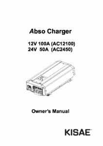 AbsoCharger Manual 12100 Updated 201105 pdf